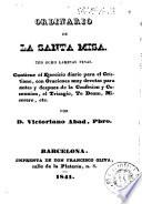 Ordinario de la Santa Misa
