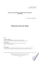Ordovician from the Andes