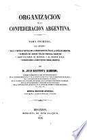 Organización de la Confederación Argentina