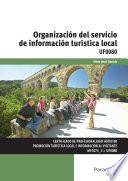 Organización del servicio de información turística local