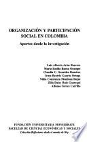 Organización y participación social en Colombia