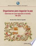 Organizarse para negociar la paz