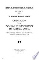 Orientación de la política internacional en América latina