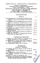 Orientalia christiana periodica