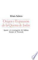 Origen y expansión de la quema de Judas