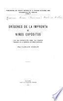Orígenes de la Imprenta de Niños Expósitos