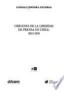 Orígenes de la libertad de prensa en Chile, 1823-1830