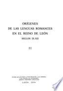 Orígenes de las lenguas romances en el Reino de León, siglos IX-XII