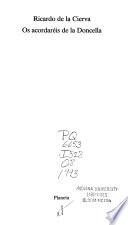 Os acordaréis de la Doncella