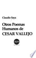 Otros poemas humanos de César Vallejo