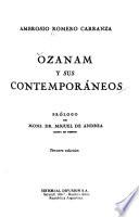 Ozanam y sus contemporáneos