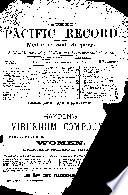 Pacific Record of Medicine and Surgery