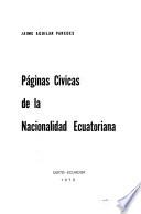 Páginas cívicas de la nacionalidad ecuatoriana