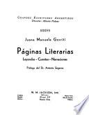 Páginas literarias
