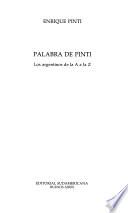 Palabra de Pinti