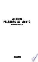 Palabras al viento