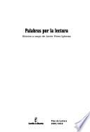 Palabras por la lectura