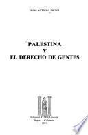 Palestina y el derecho de gentes
