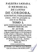 Palestra Sagrada ó memorial de los santos de Córdoba