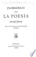 Panegirico por la poesía