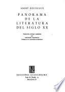 Panorama de la literatura del siglo XX
