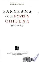 Panorama De La Novela Chilena 
