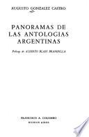 Panoramas de las antologías argentinas