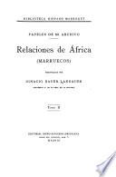 Papeles de mi archivo: Marruecos