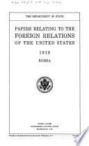 Papers Relating to the Foreign Relations of the United States