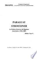 Paraguay, Stroessner
