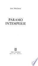 Páramo intemperie