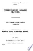 Parliamentary Debates (Hansard).