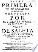 Parte primera de los donayres de Tersicore, etc