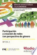 Participación y creación de redes con perspectiva de género