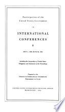 Participation of the United States Government in International Conferences