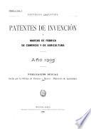 Patentes de invención concedidas, denegadas, desistidas y transferidas