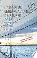 Patrón embarcaciones de recreo: 2015