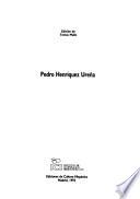 Pedro Henríquez Ureña
