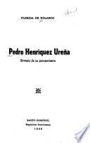 Pedro Henríquez Ureña