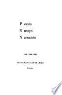 PEN, poesía, ensayo, narración