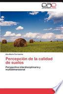 Percepción de la Calidad de Suelos