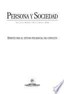 Persona y sociedad