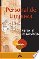 Personal de Servicios-personal de Limpieza de la Comunidad Autonoma de Castilla Y Leon. Temario Ebook