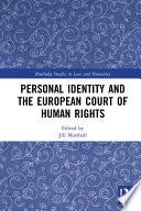 Personal Identity and the European Court of Human Rights