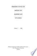 Perspectives in Mexican American Studies