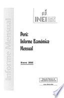 Perú, informe económico mensual