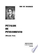 Pétalos de pensamiento