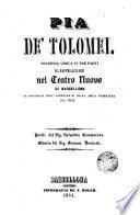 Pia de Tolomci