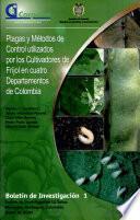 Placas Y Metodos de Control Utilizados Por Los Cultivadores de Frijol en Cuatro Departamentos de Colombia
