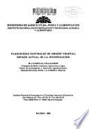 Plaguicidas naturales de origen vegetal